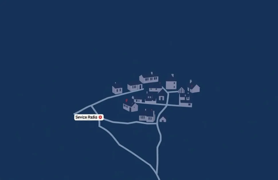 Carte du secteur d'intervention autour de Aubagne (13400)
